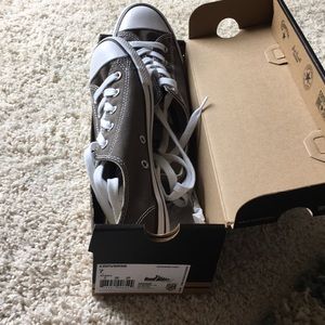 NEW w/box Converse All Star shoes in charcoal